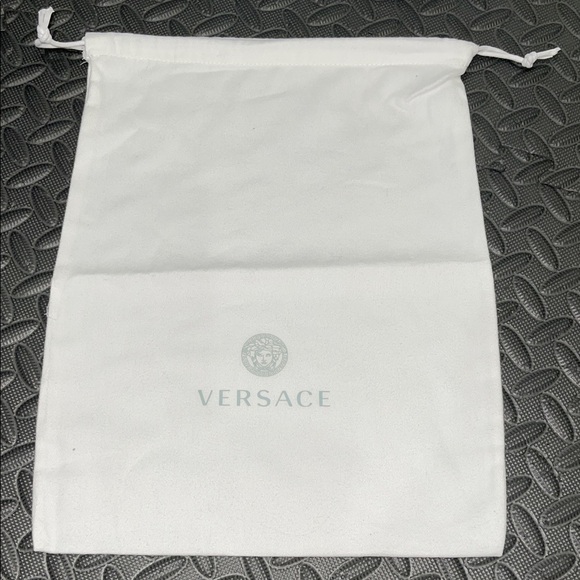 Versace White Drawstring Pouch - Picture 1 of 1